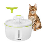 2L Automatic Cat Water Fountain with LED