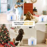 cat water fountain with led