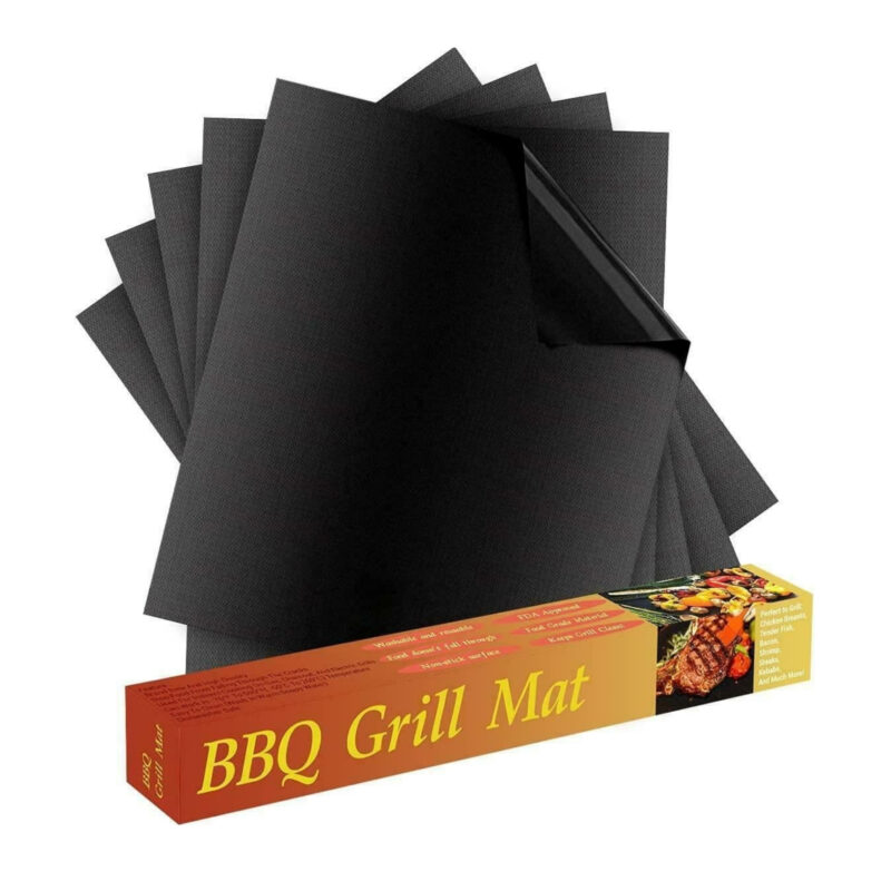 BBQ Grill Mat 40 x 33 cm (5 Pack)