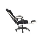 ADOV Black Gaming Chair with Footrest
