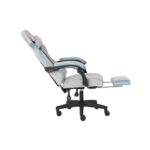 ADOV Grey Gaming Chair with Footrest