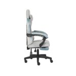 ADOV Grey Gaming Chair with Footrest