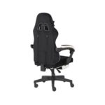 ADOV Black Gaming Chair with Footrest