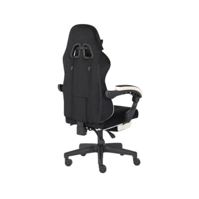 ADOV Black Gaming Chair with Footrest